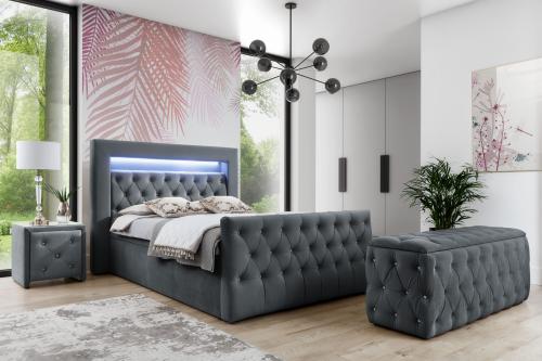 Singapur Lux w tkaninie Magic velvet 2271