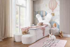 Łóżko kontynentalne Bunny-PREMIUM