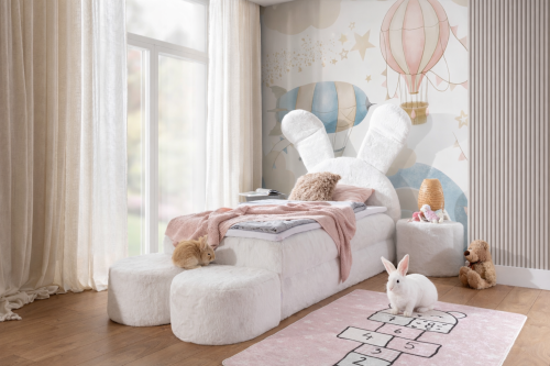 Łóżko kontynentalne Bunny-PREMIUM